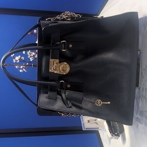 Michael Kors Hamilton North South Tote - Navy